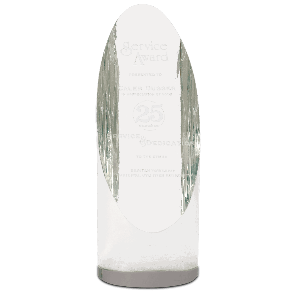 7 1/2" Crystal Cylinder