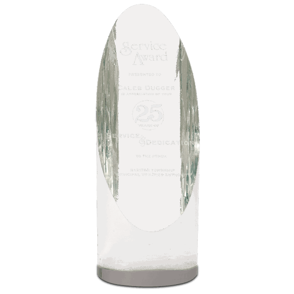 7 1/2" Crystal Cylinder