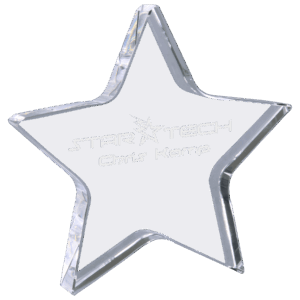 5" x 5" Crystal Star