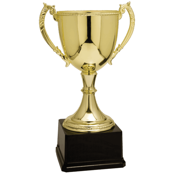 16 3/4" Gold Completed Zinc Cup Trophy