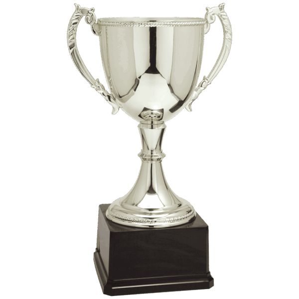 16 3/4" Silver Completed Zinc Cup Trophy