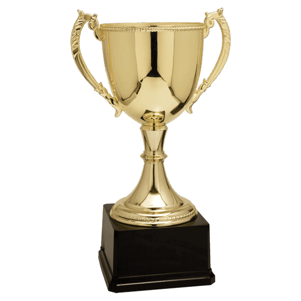18 1/4" Gold Completed Zinc Cup Trophy