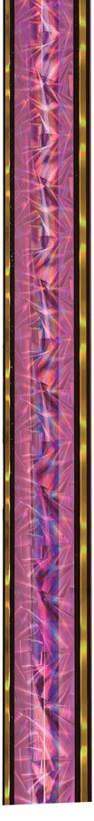 45" Pink/Gold Round Dazzle Trophy Column