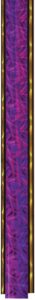 45" Purple/Gold Round Dazzle Trophy Column