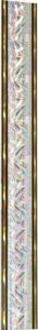 45" Silver/Gold Round Dazzle Trophy Column