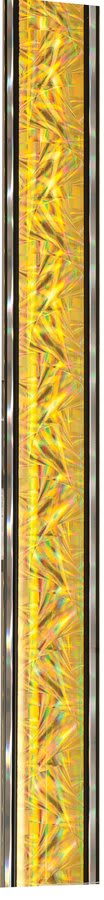 45" Gold/Silver Round Dazzle Trophy Column