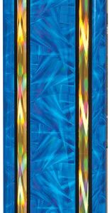 45" Blue/Gold Rectangular Dazzle Trophy Column