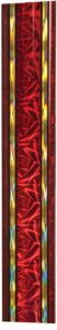 45" Maroon/Gold Rectangular Dazzle Trophy Column