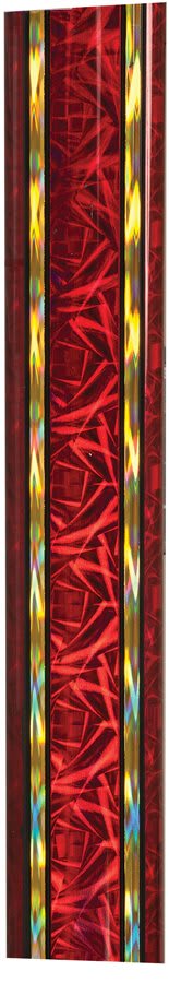 45" Maroon/Gold Rectangular Dazzle Trophy Column