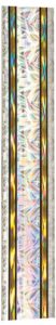 45" Silver/Gold Rectangular Dazzle Trophy Column