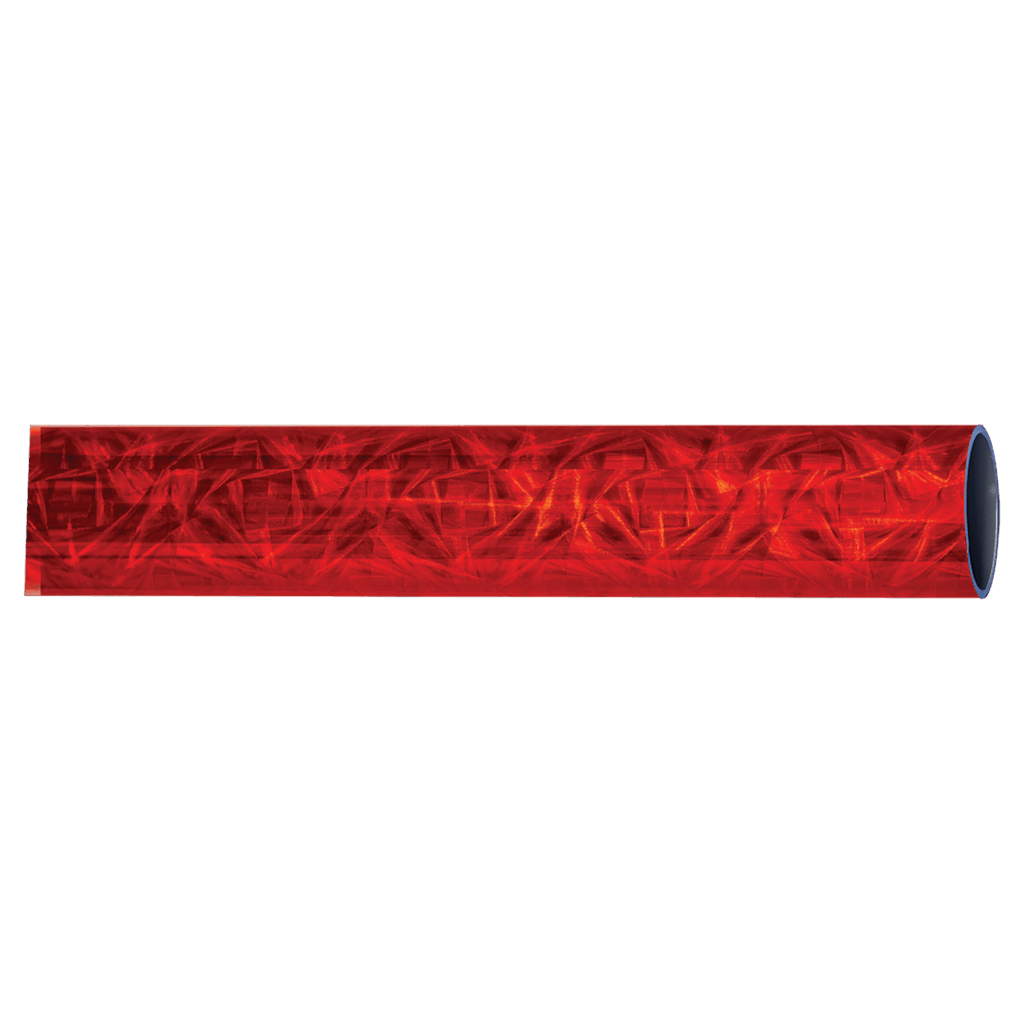 45" Round Red Dazzle Full Wrap Trophy Column