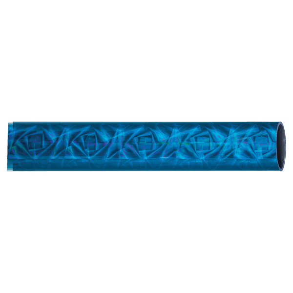 45" Round Blue Dazzle Full Wrap Trophy Column