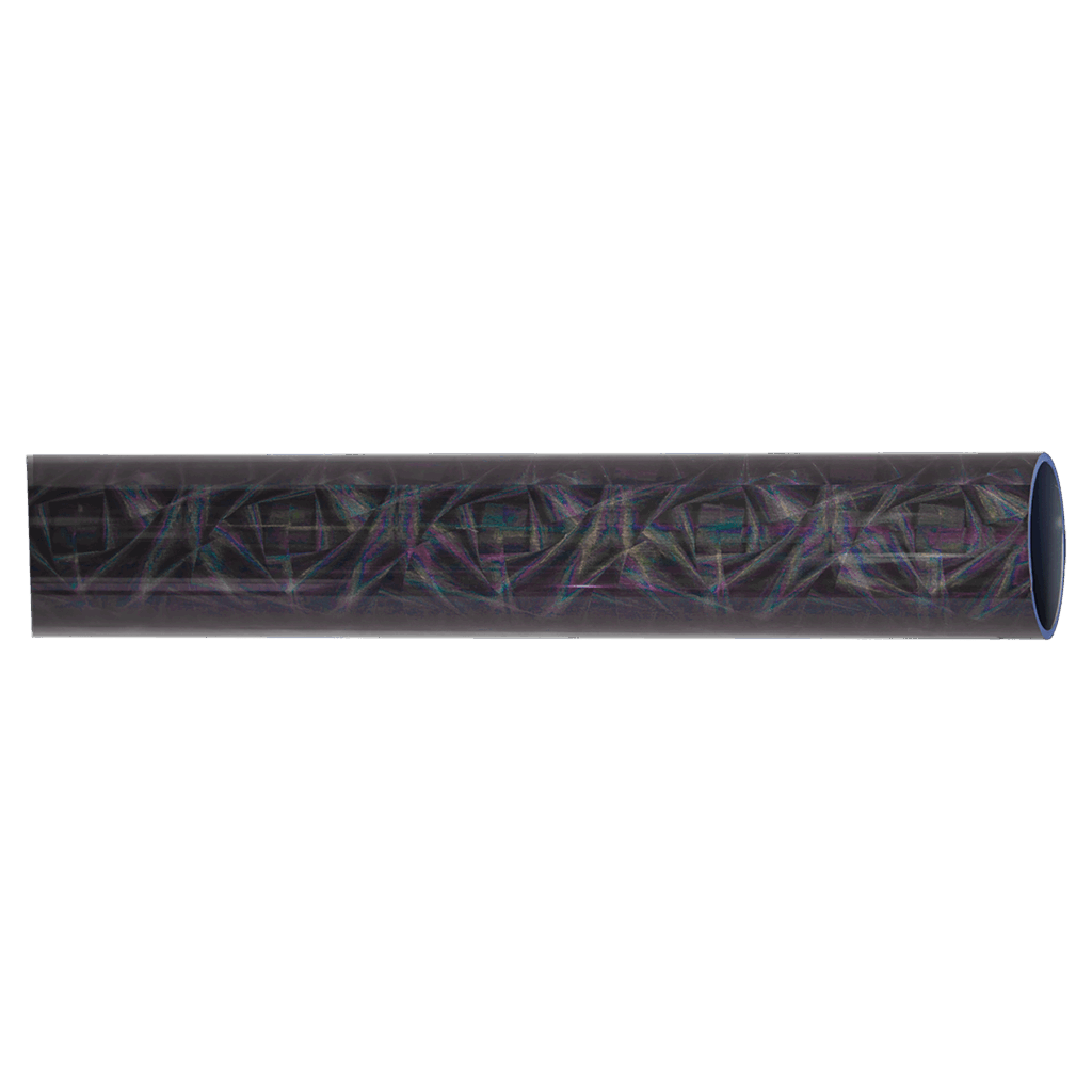 45" Round Black Dazzle Full Wrap Trophy Column
