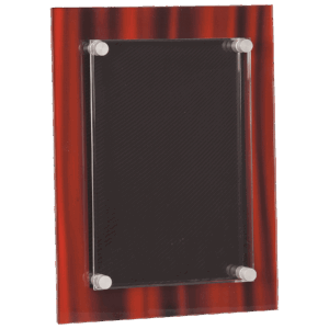 9" x 12" Red Velvet Stand-Off Acrylic Plaque