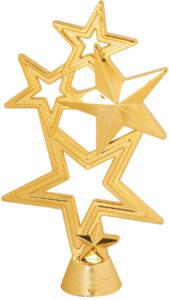 5 1/2" Gold 5-Star Figure