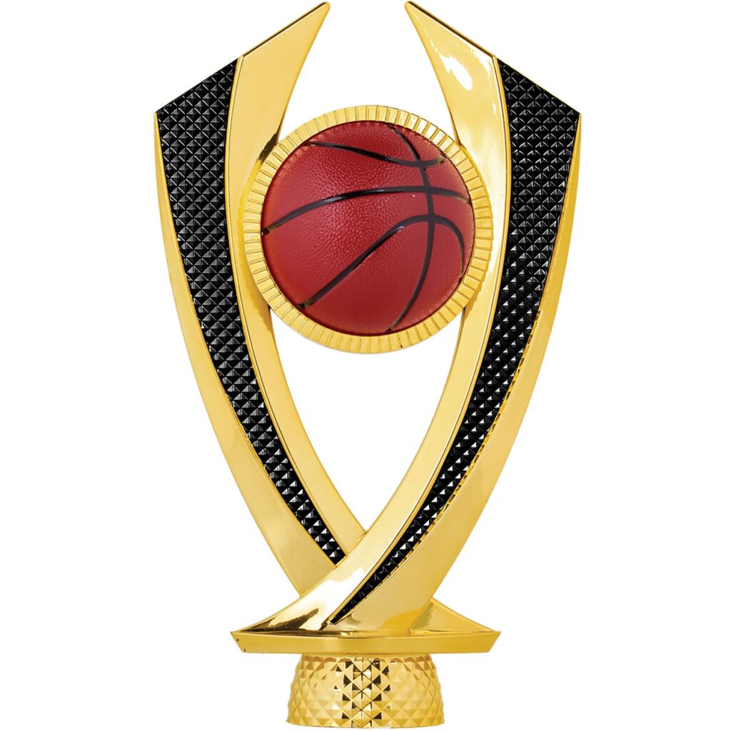 6 1/4" Gold/Black Basketball Falcon Figure