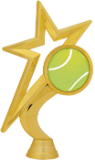 6 1/2" Star Tennis Figure
