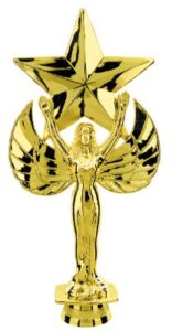 7 1/4" Female Victory Figure with Star