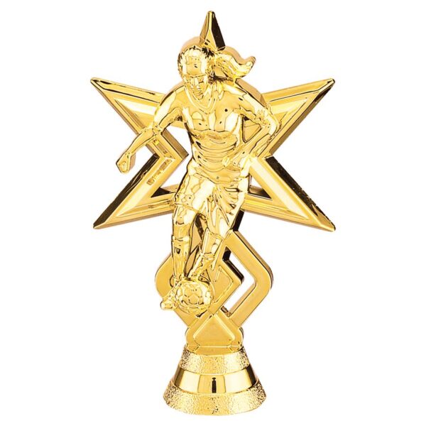 5 1/4" Female Soccer Sport Star Figure