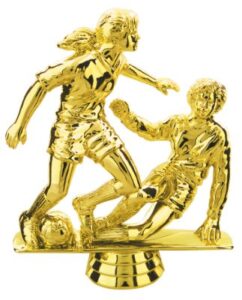 5" Female Double Action Soccer Figure