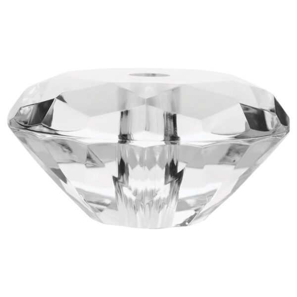 2 1/2" x 1 1/4" Clear Gem Riser
