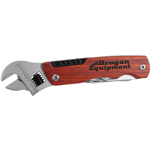 6 1/2" Wrench Multi-Tool with Wood Handle/Bag