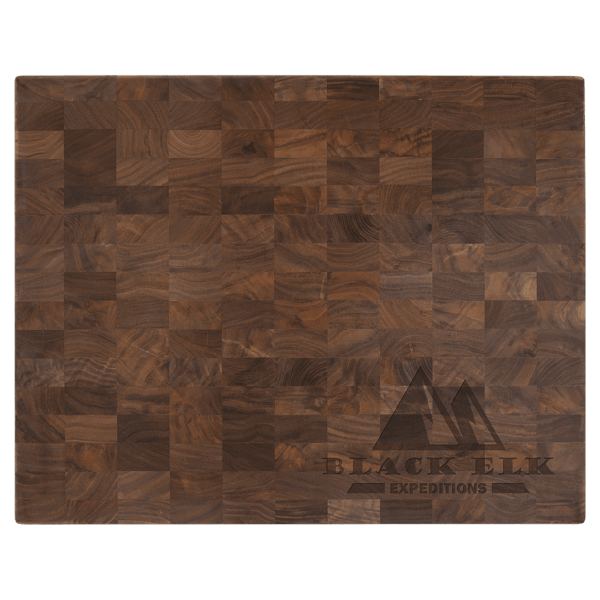 22" x 13" x 1 3/8" Walnut Butcher Block Cutting Board