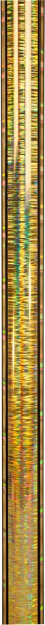 45" Gold/Gold Round Glacier Trophy Column