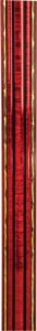 45" Red/Gold Rectangular Glacier Trophy Column