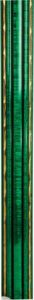 45" Green/Gold Rectangular Glacier Trophy Column