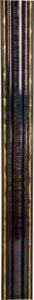 45" Black/Gold Rectangular Glacier Trophy Column