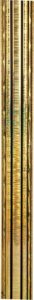 45" Gold/Gold Rectangular Glacier Trophy Column