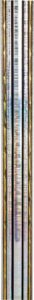 45" Silver/Gold Rectangular Glacier Trophy Column
