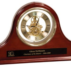 13 1/4" x 9" Grand Piano Mantel Clock
