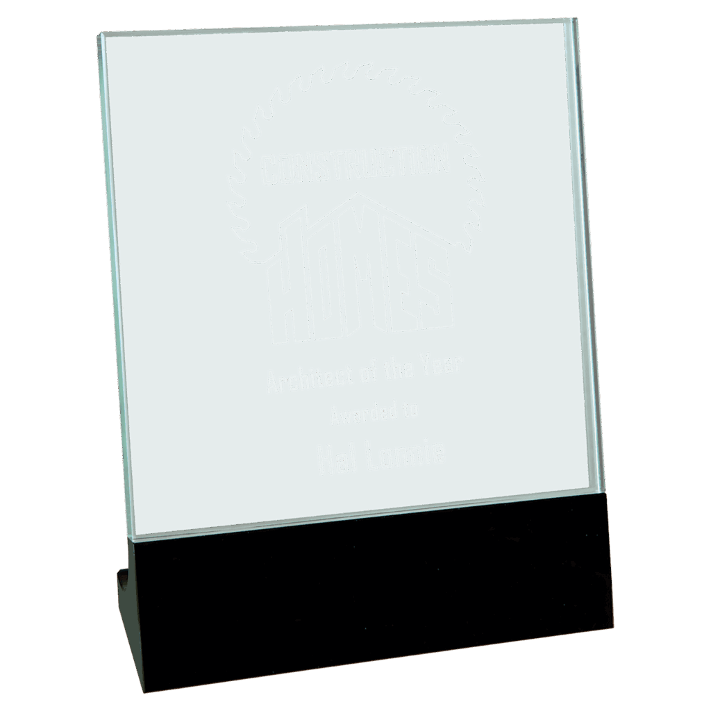 6" x 7" Glass Stand Up