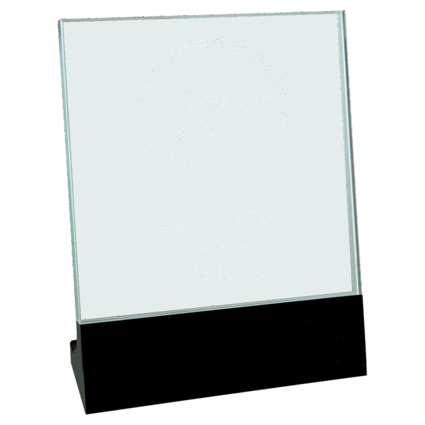 6" x 7" Glass Stand Up