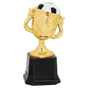 6" Soccer Happy Cup Trophy