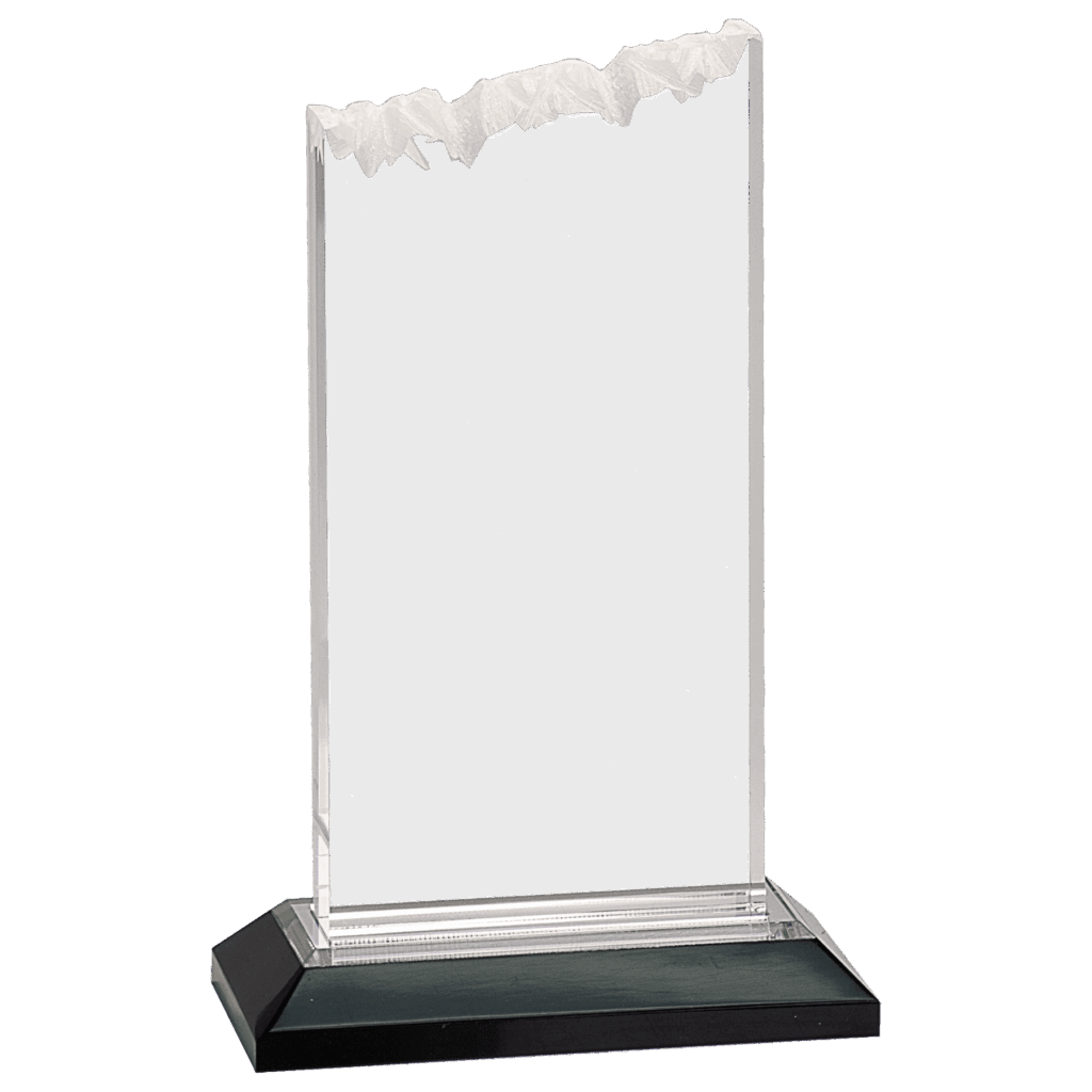 5" x 8" Silver Frosted Impress Acrylic