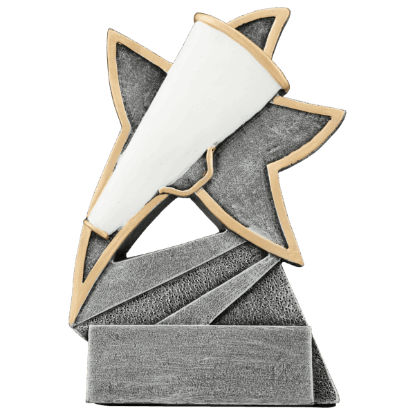 5 1/2" Cheer Jazz Star Resin