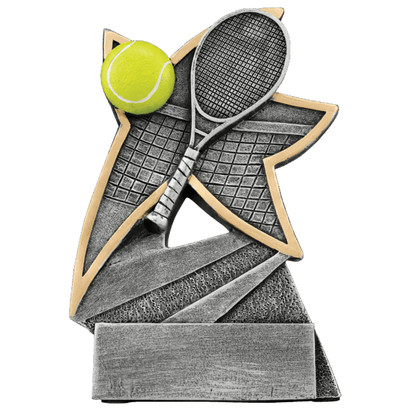 5 1/2" Tennis Jazz Star Resin