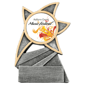 5 1/2" Jazz Star Resin 2" Insert Holder