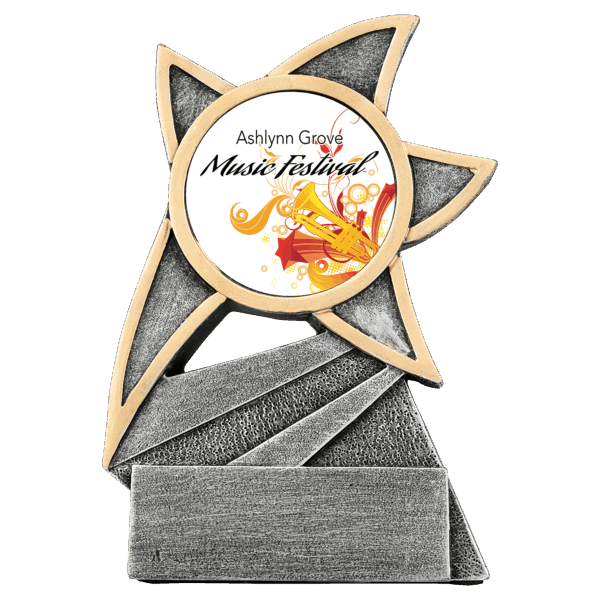 5 1/2" Jazz Star Resin 2" Insert Holder