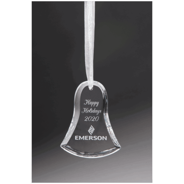 2 3/4" Crystal Bell Ornament