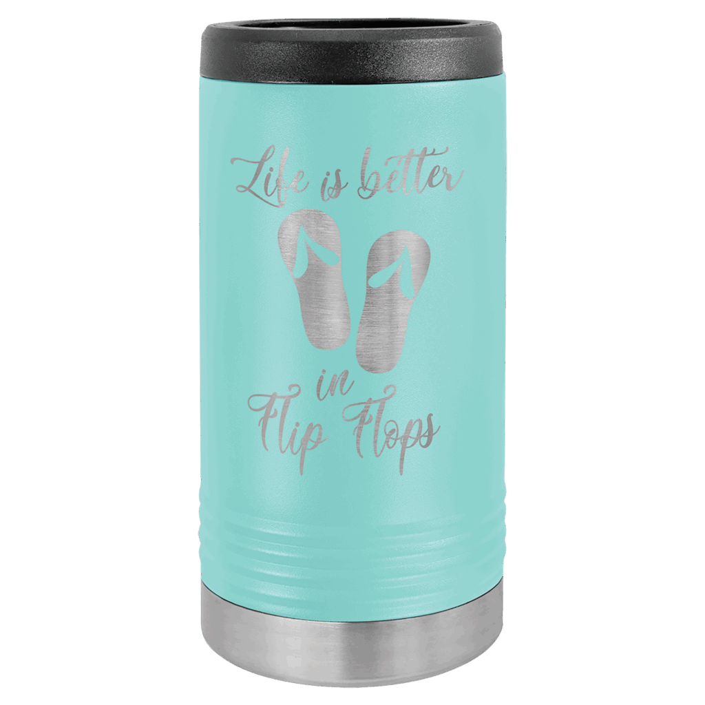 Polar Camel Teal Slim Beverage Holder