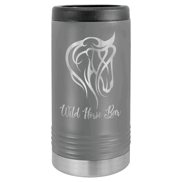 Polar Camel Dark Gray Slim Beverage Holder