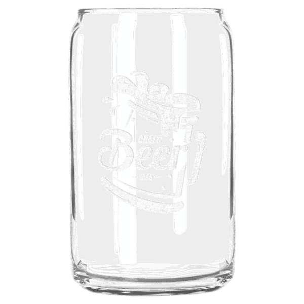 Libbey 16 oz. Beer Can Glass