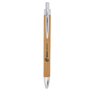 Bamboo Laserable Leatherette Pen
