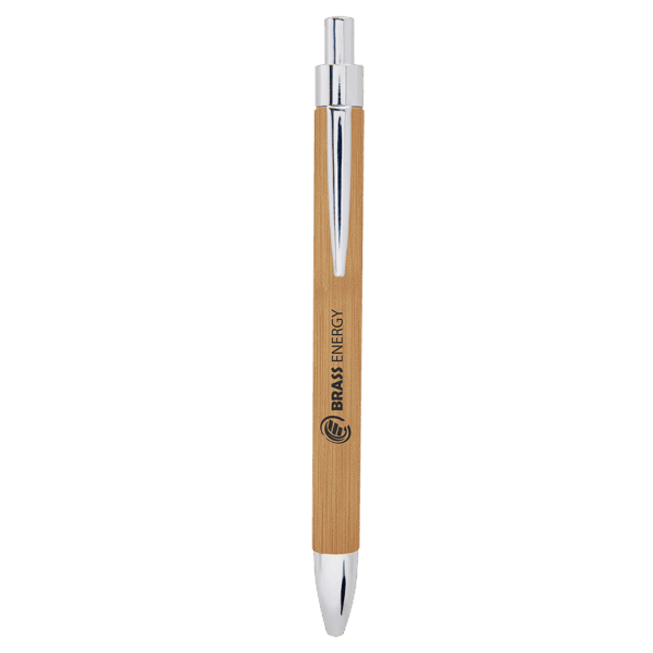 Bamboo Laserable Leatherette Pen