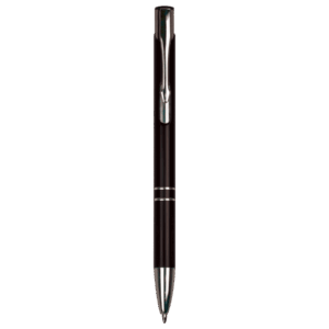 Black with Silver Trim Laserable Pen