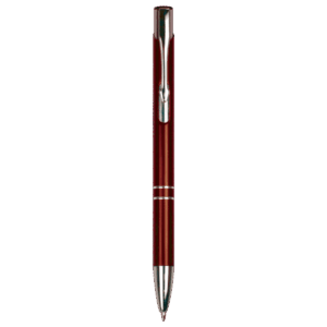 Burgundy with Silver Trim Laserable Pen